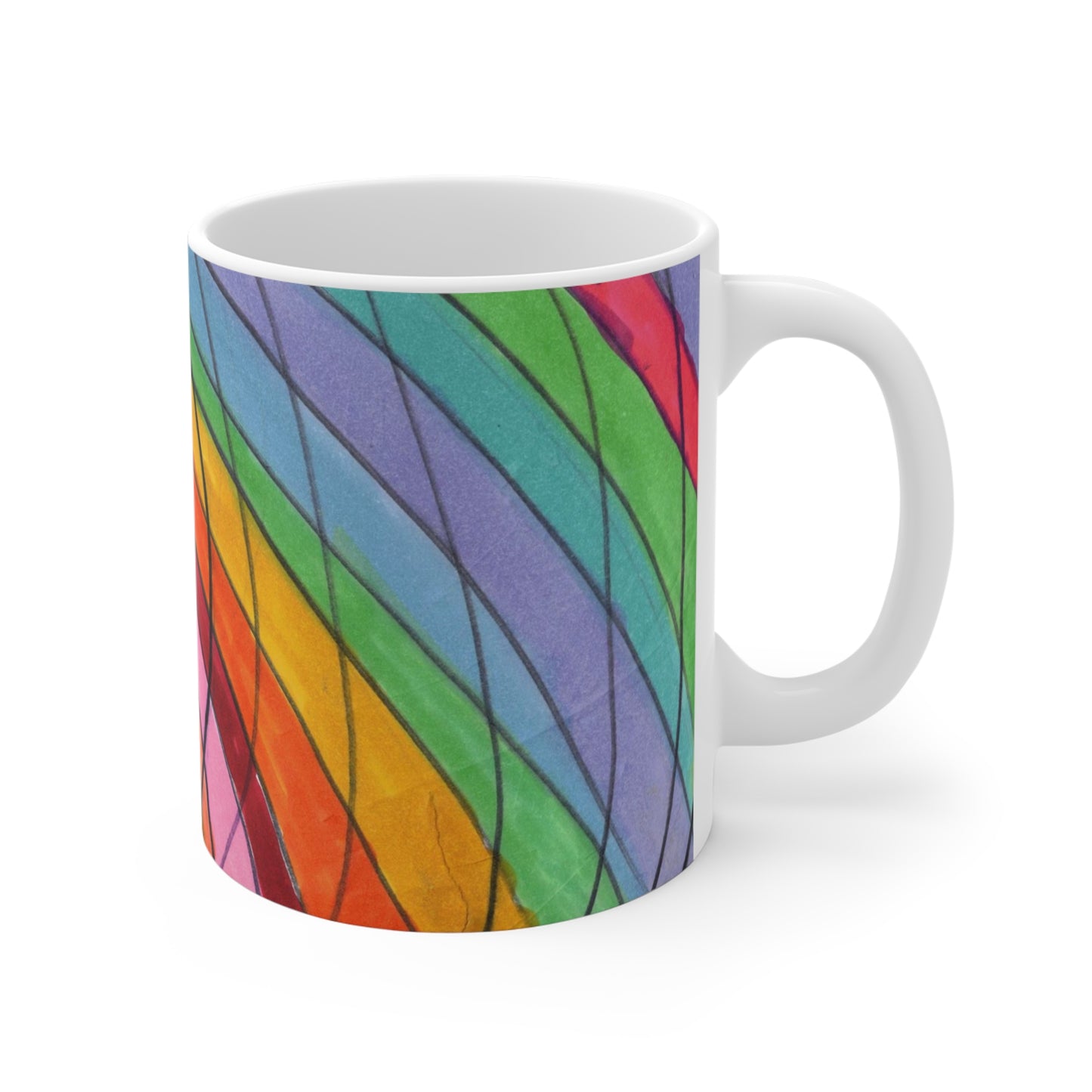 Art 2 Mug from Collection A by LuisFe