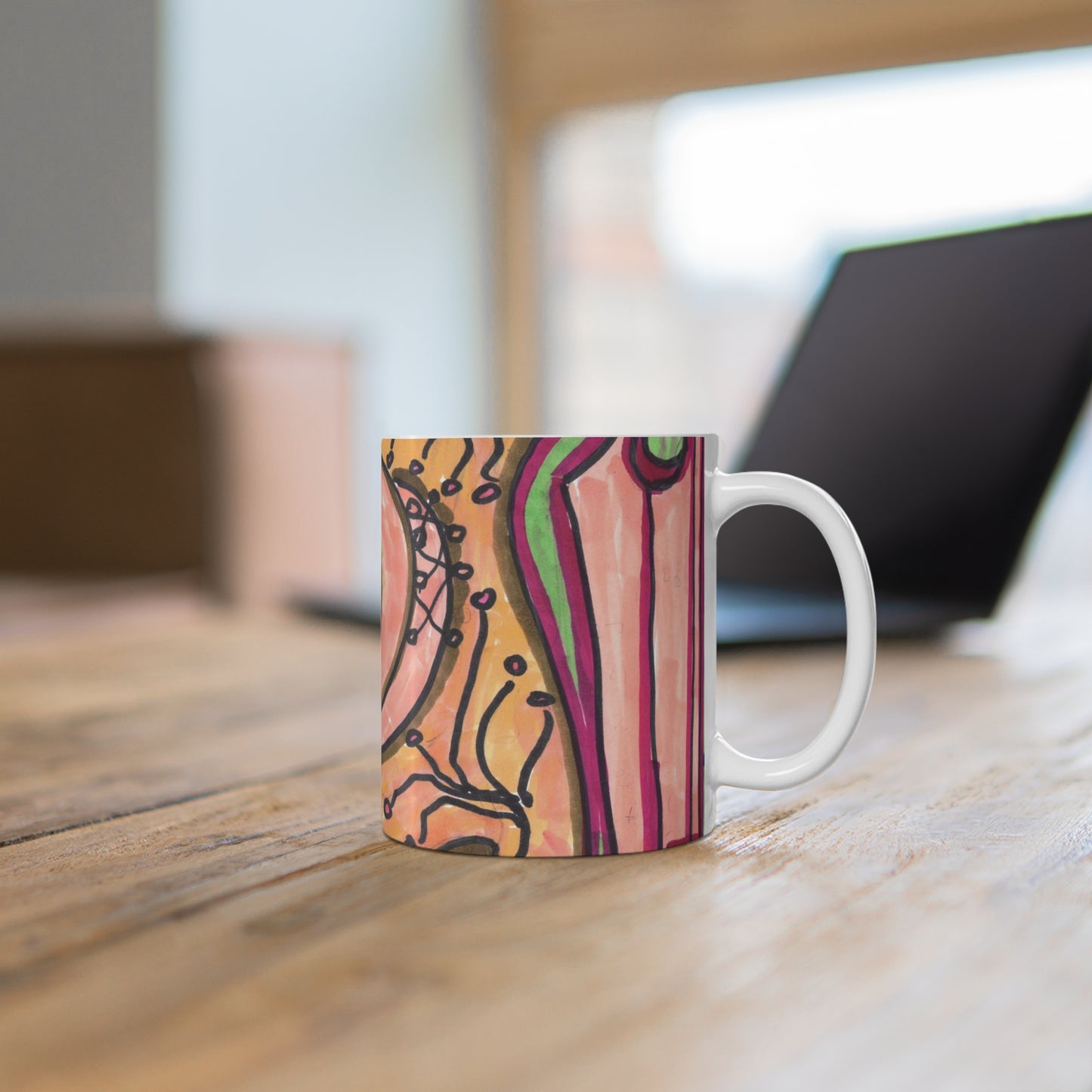 Art 4 Mug from Collection A by LuisFe