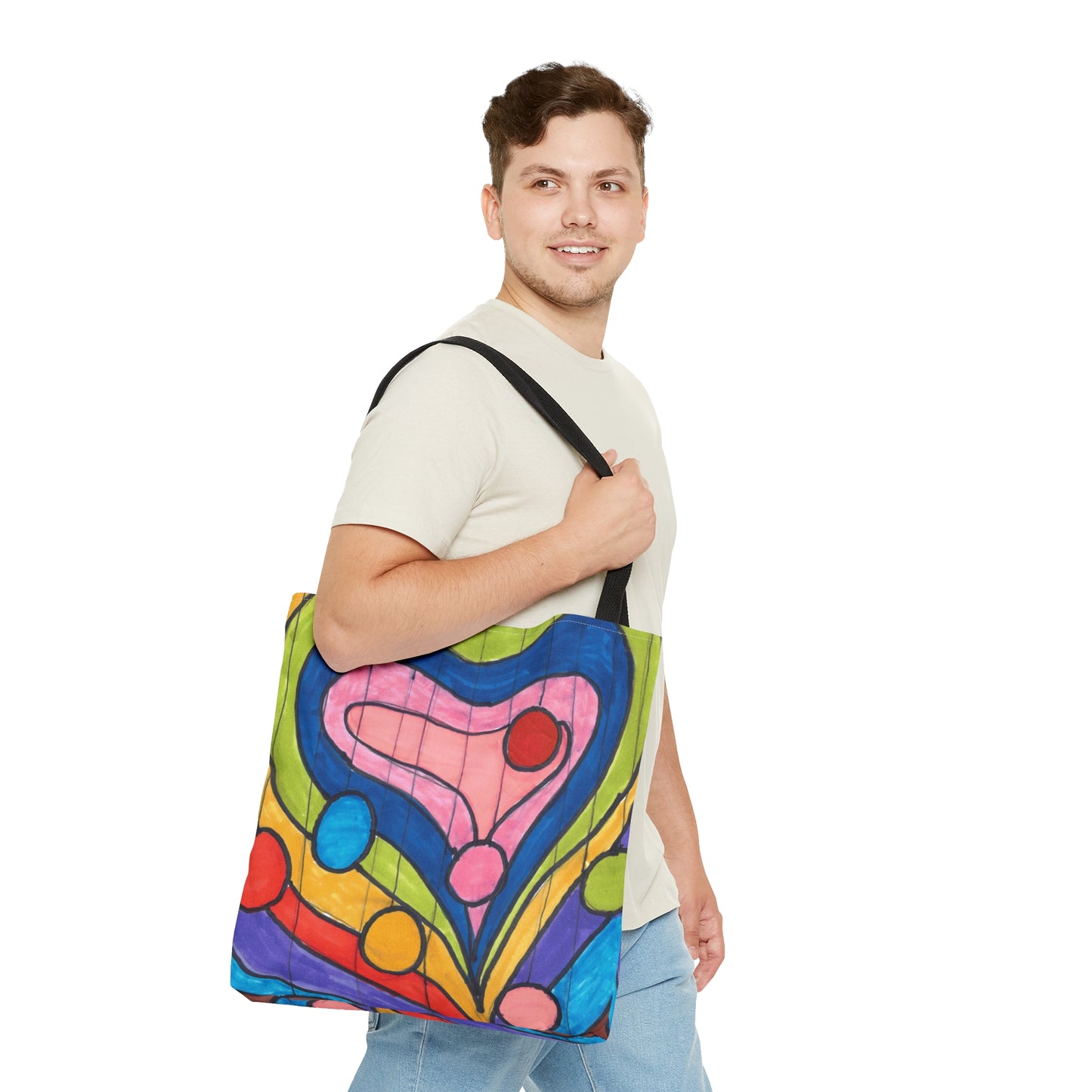 Art 10 Tote Bag from Collection B by LuisFe