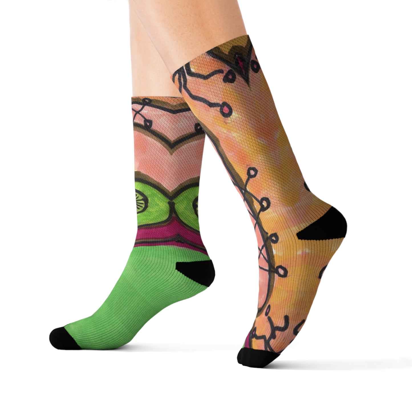 Art 4 Socks from Collection A by LuisFe