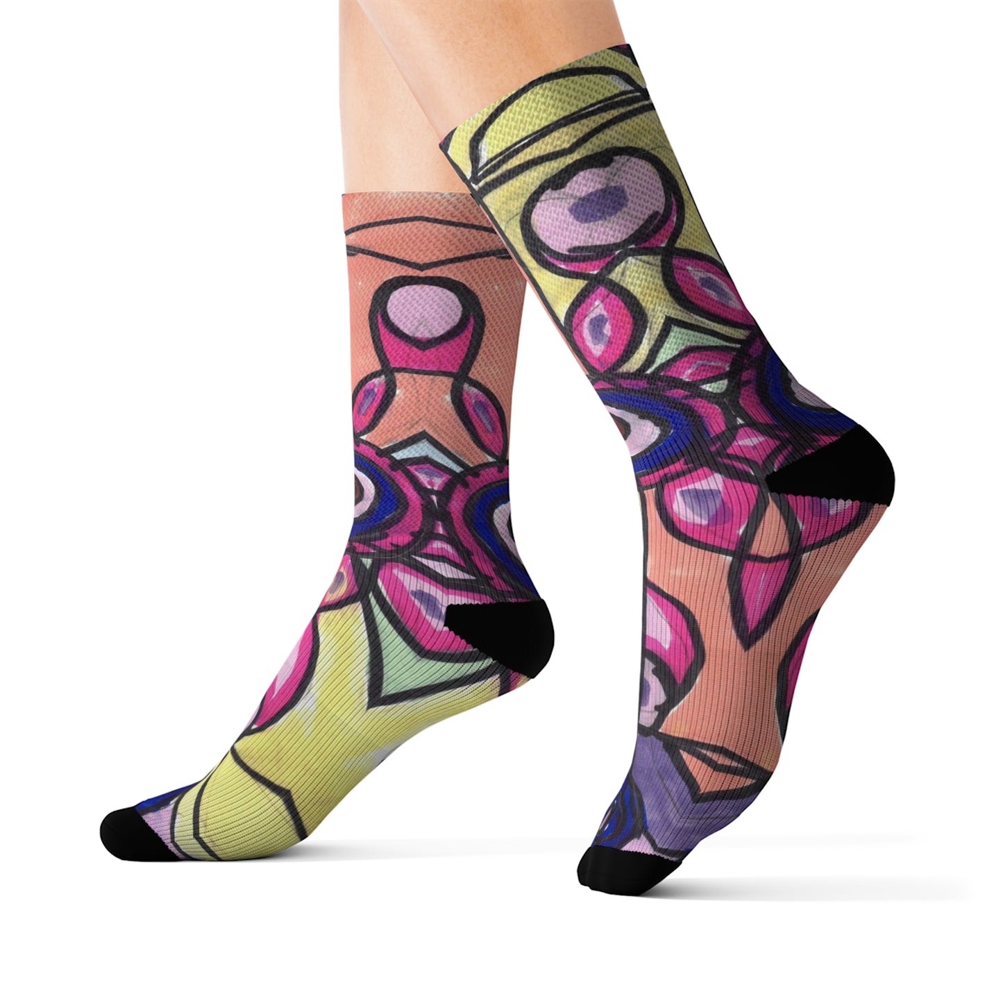 Art 6 Socks from Collection A by LuisFe