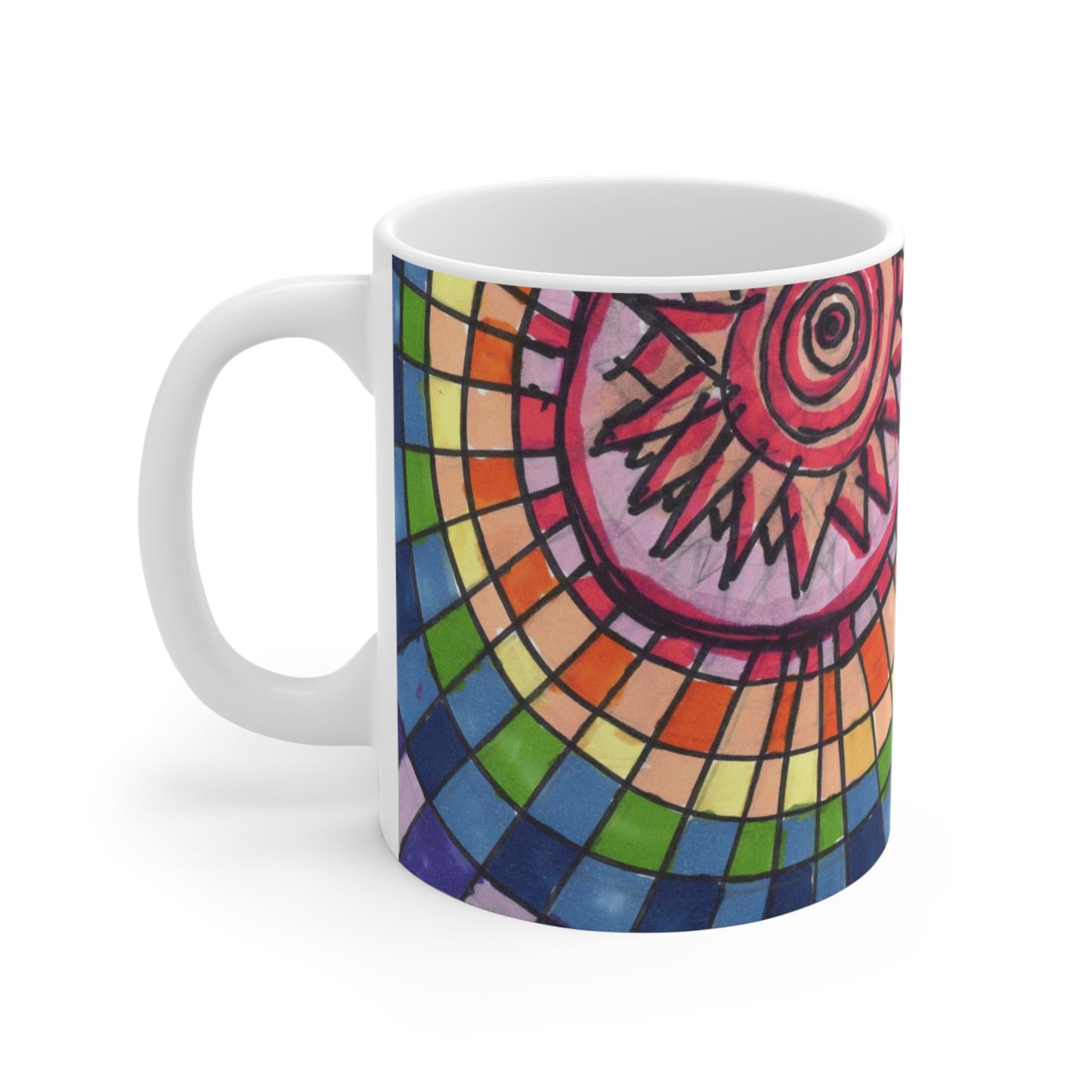 Art 5 Mug from Collection C by LuisFe