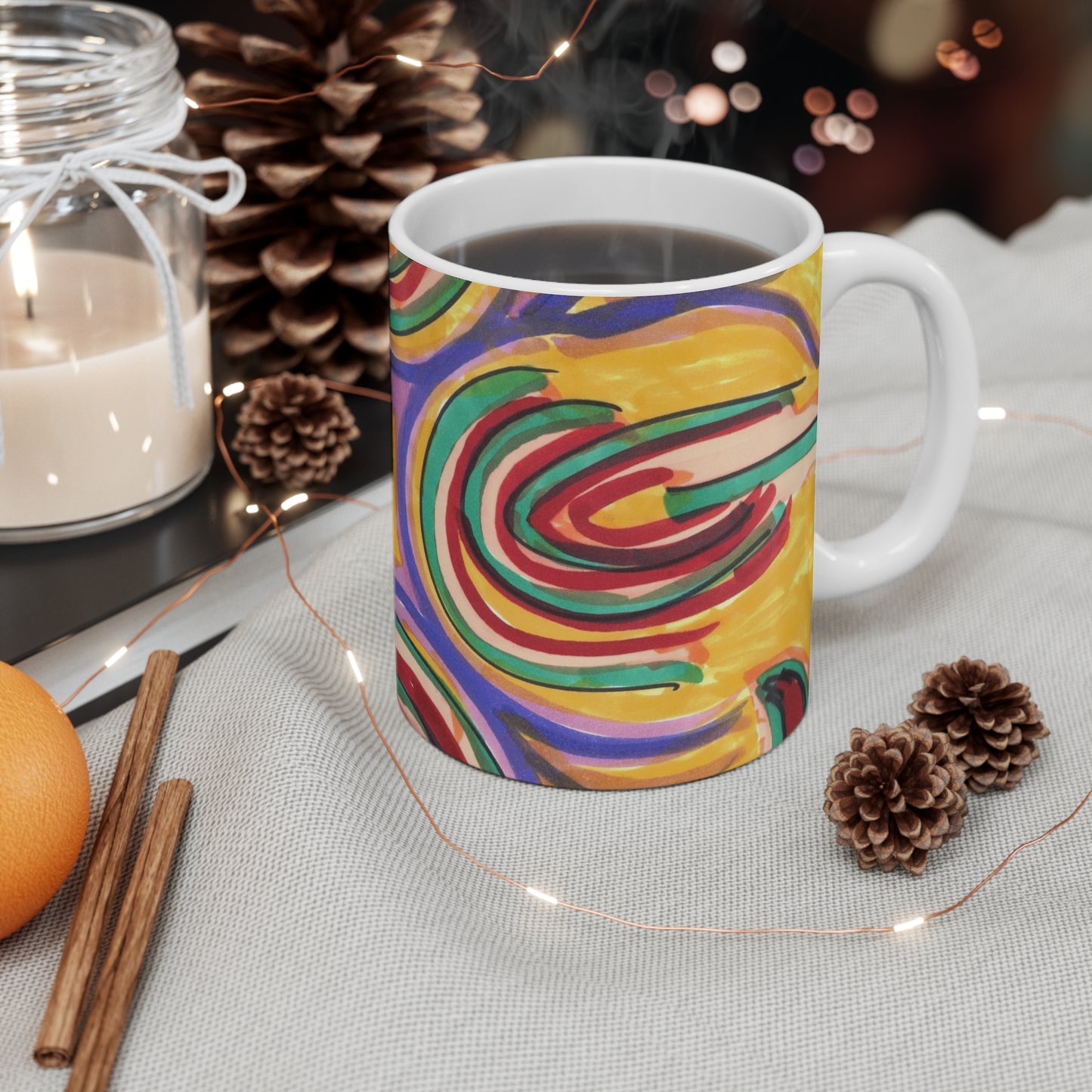 Art 5 Mug from Collection B by LuisFe