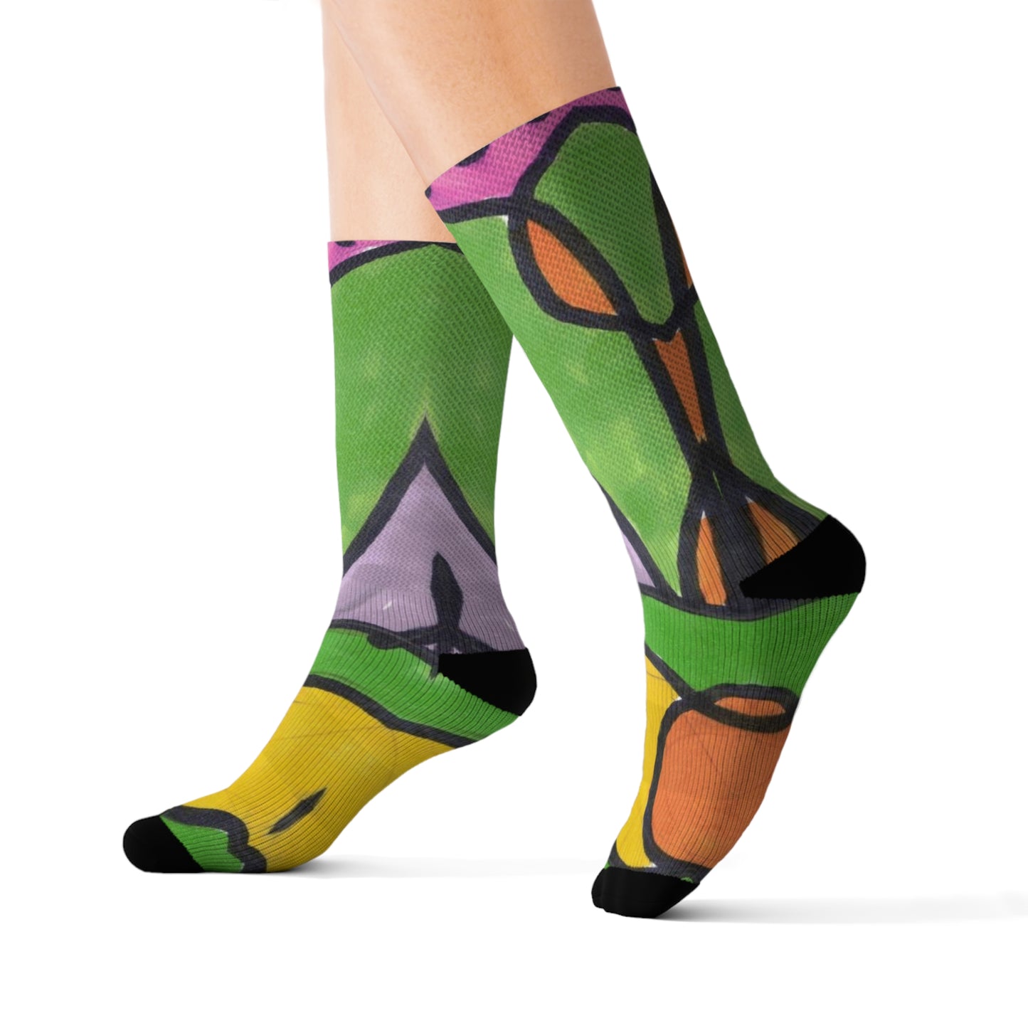 Art 7 Socks from Collection C by LuisFe