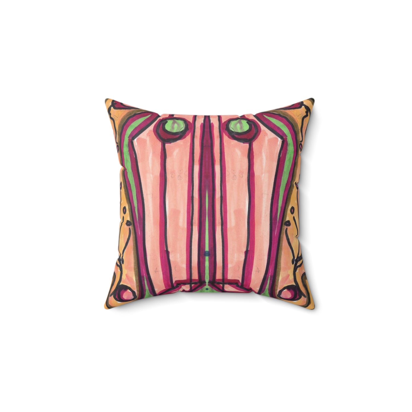 Art 4 Pillow from Collection A by LuisFe