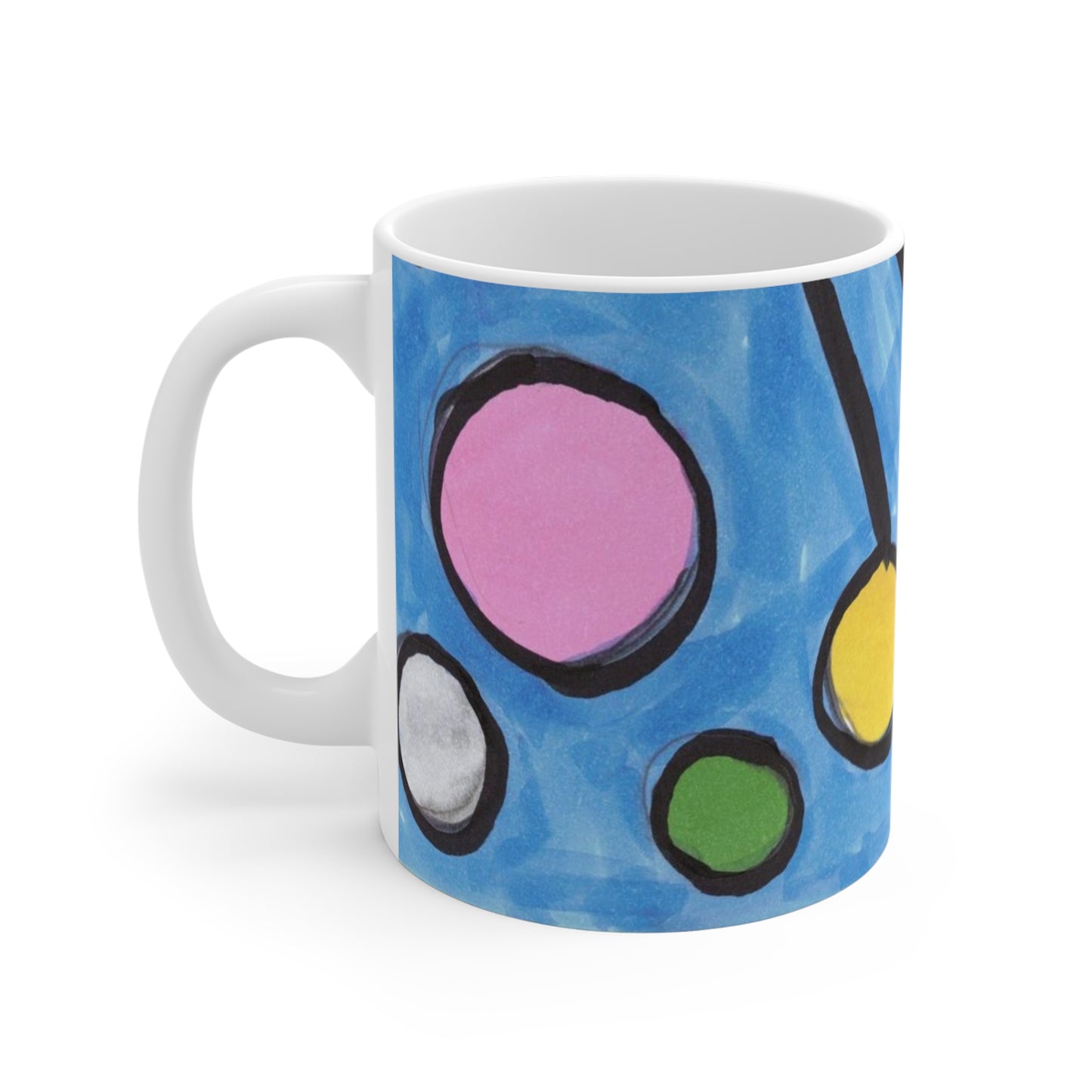 Art 9 Mug from Collection A by LuisFe