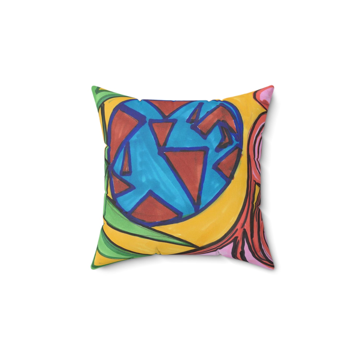 Art 11 Pillow from Collection C by LuisFe