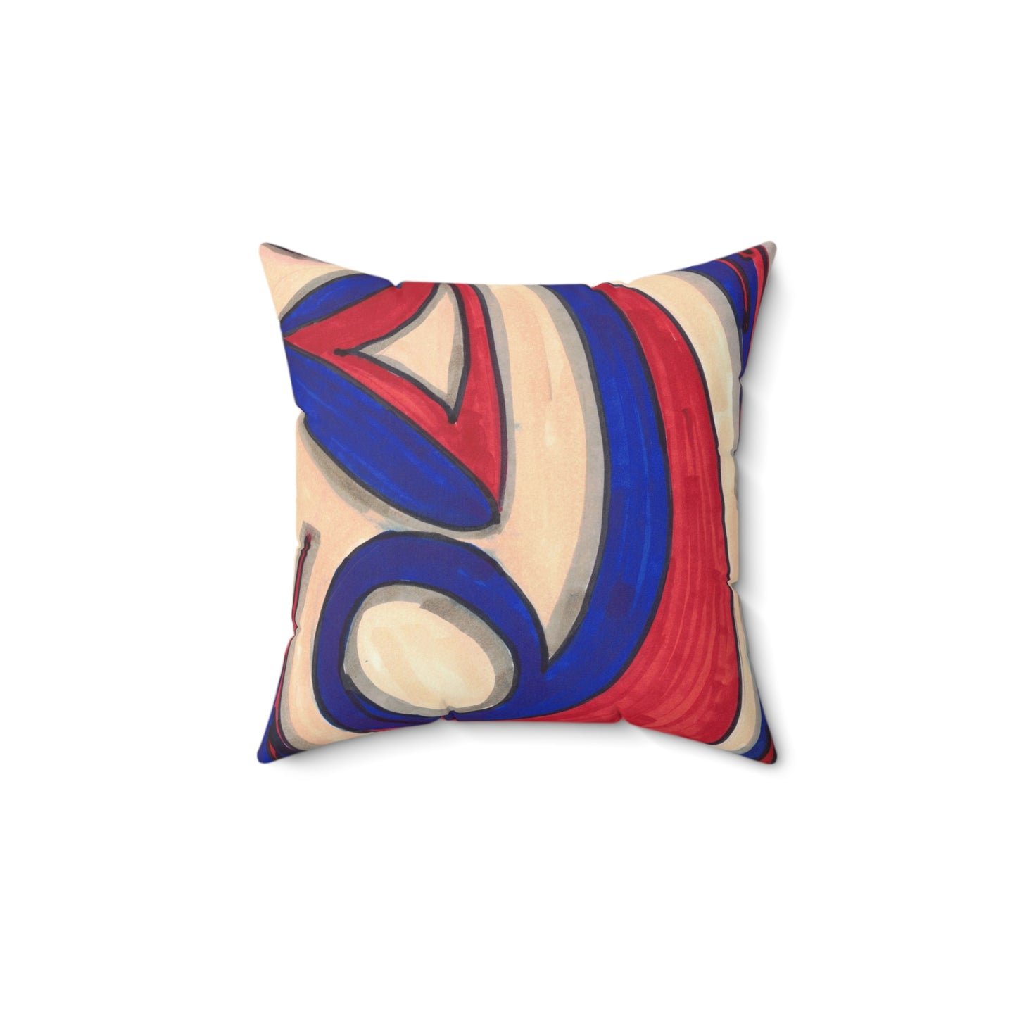 Art 1 Pillow from Collection B by LuisFe