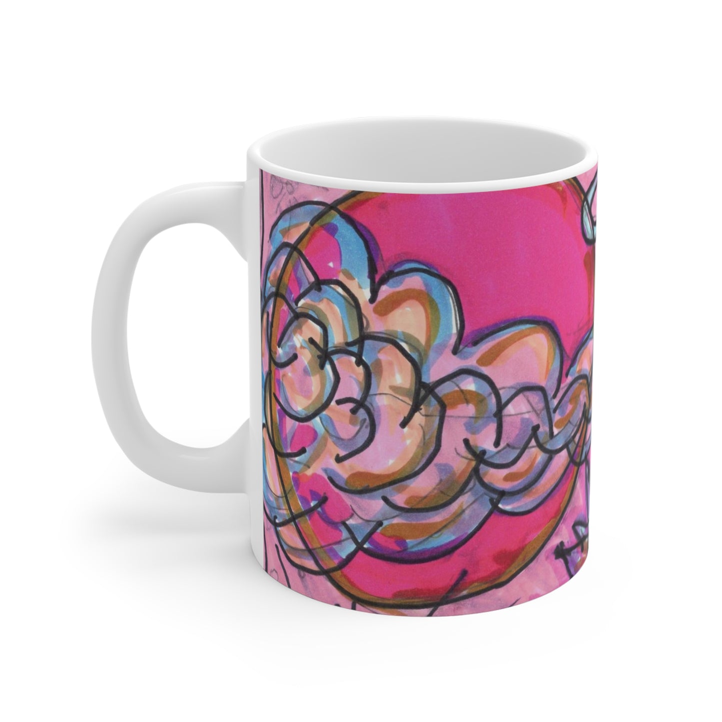 Art 7 Mug from Collection B by LuisFe