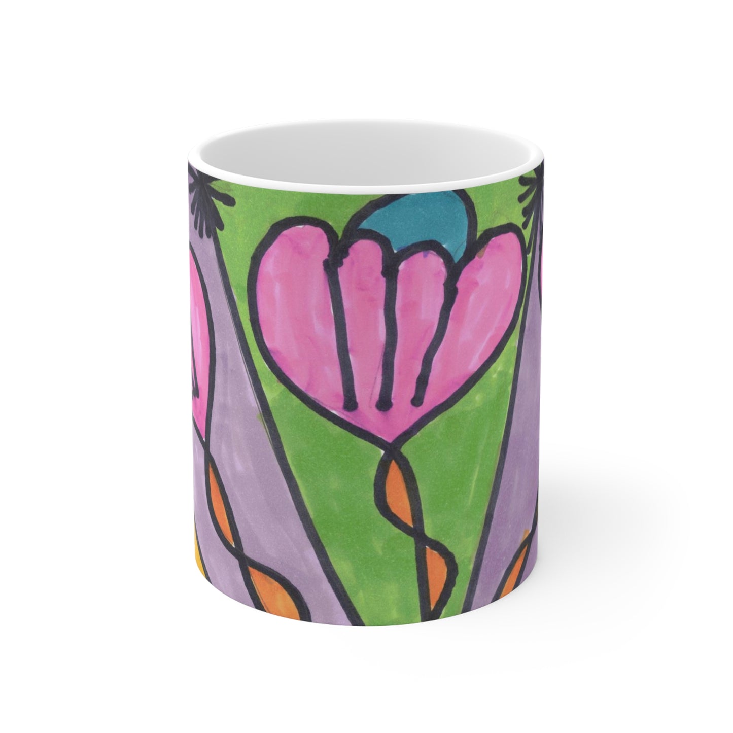 Art 7 Mug from Collection C by LuisFe