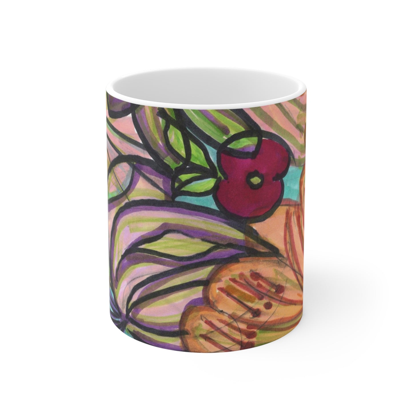 Art 3 Mug from Collection A by LuisFe