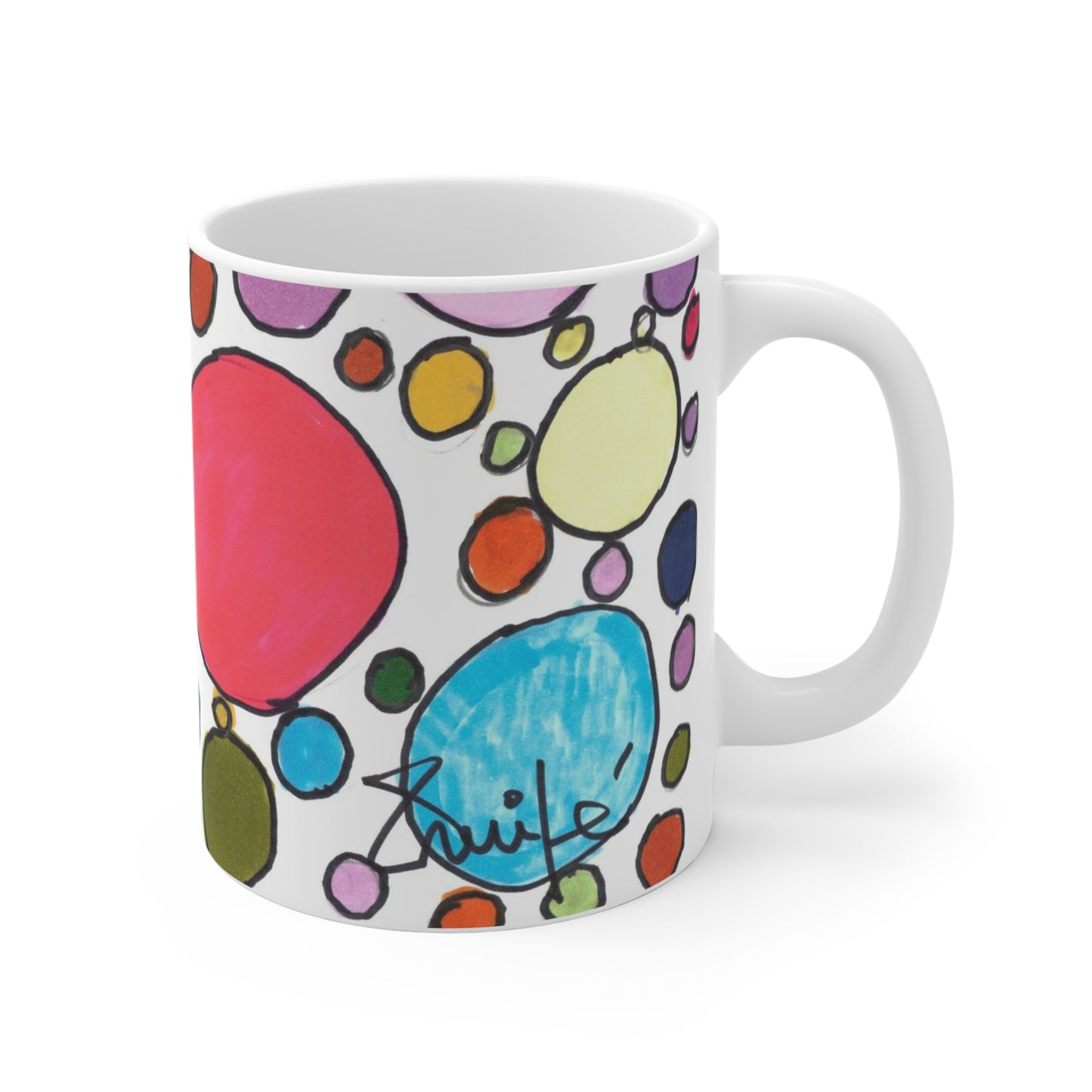 Art 7 Mug from Collection A by LuisFe