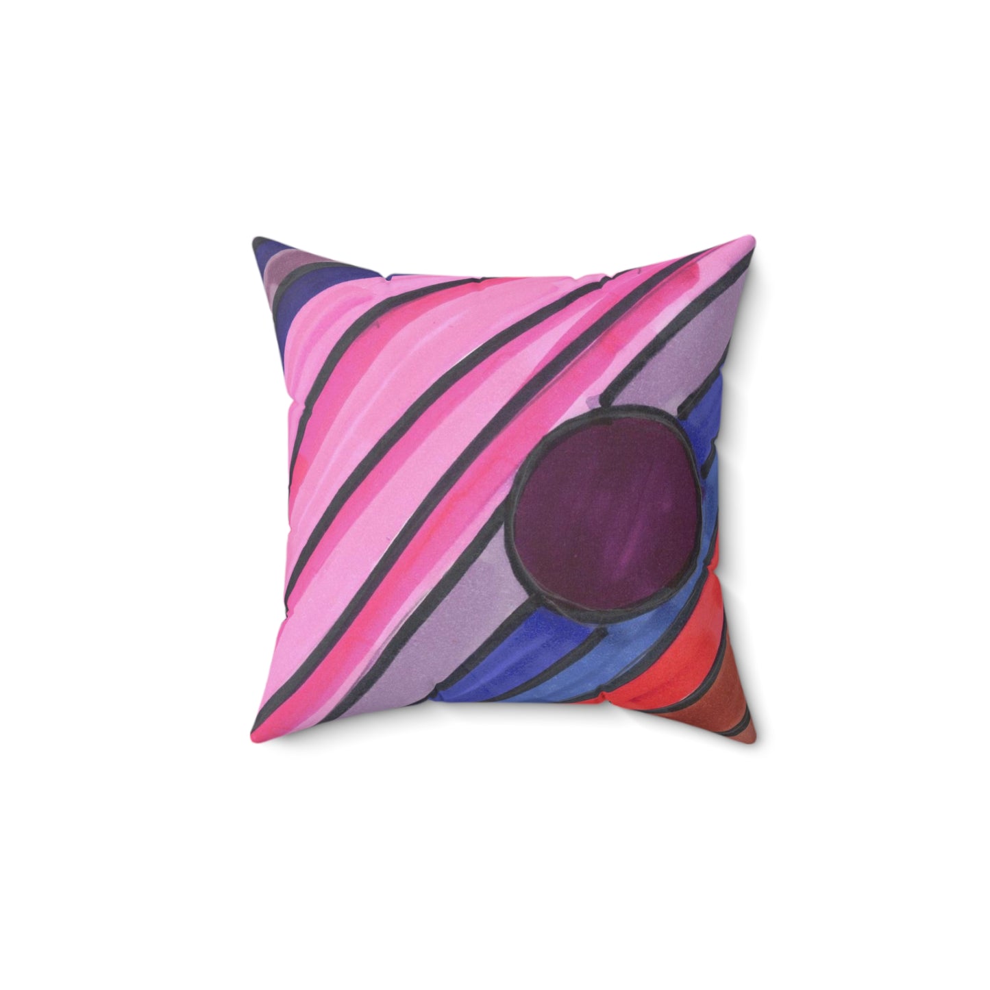 Art 2 Pillow from Collection C by LuisFe