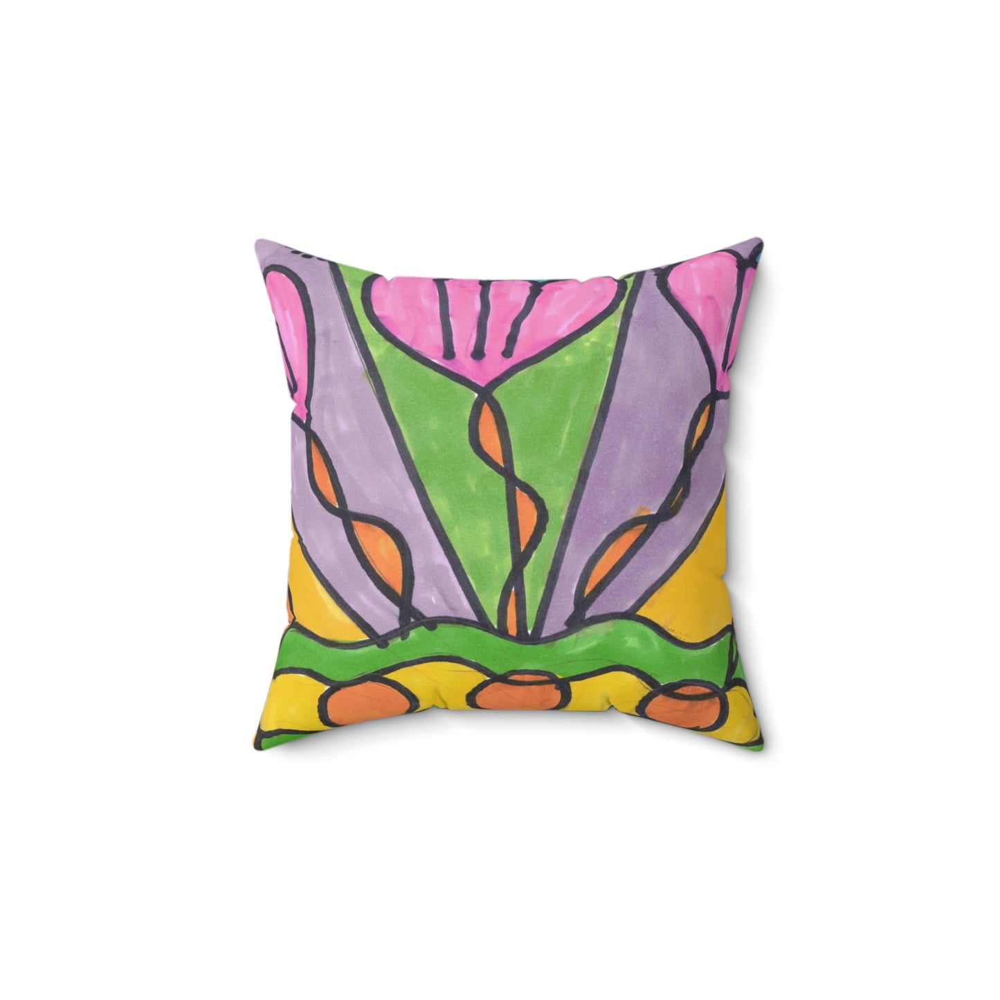 Art 7 Pillow from Collection C by LuisFe