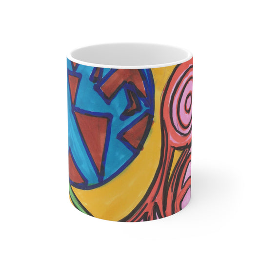 Art 11 Mug from Collection C by LuisFe