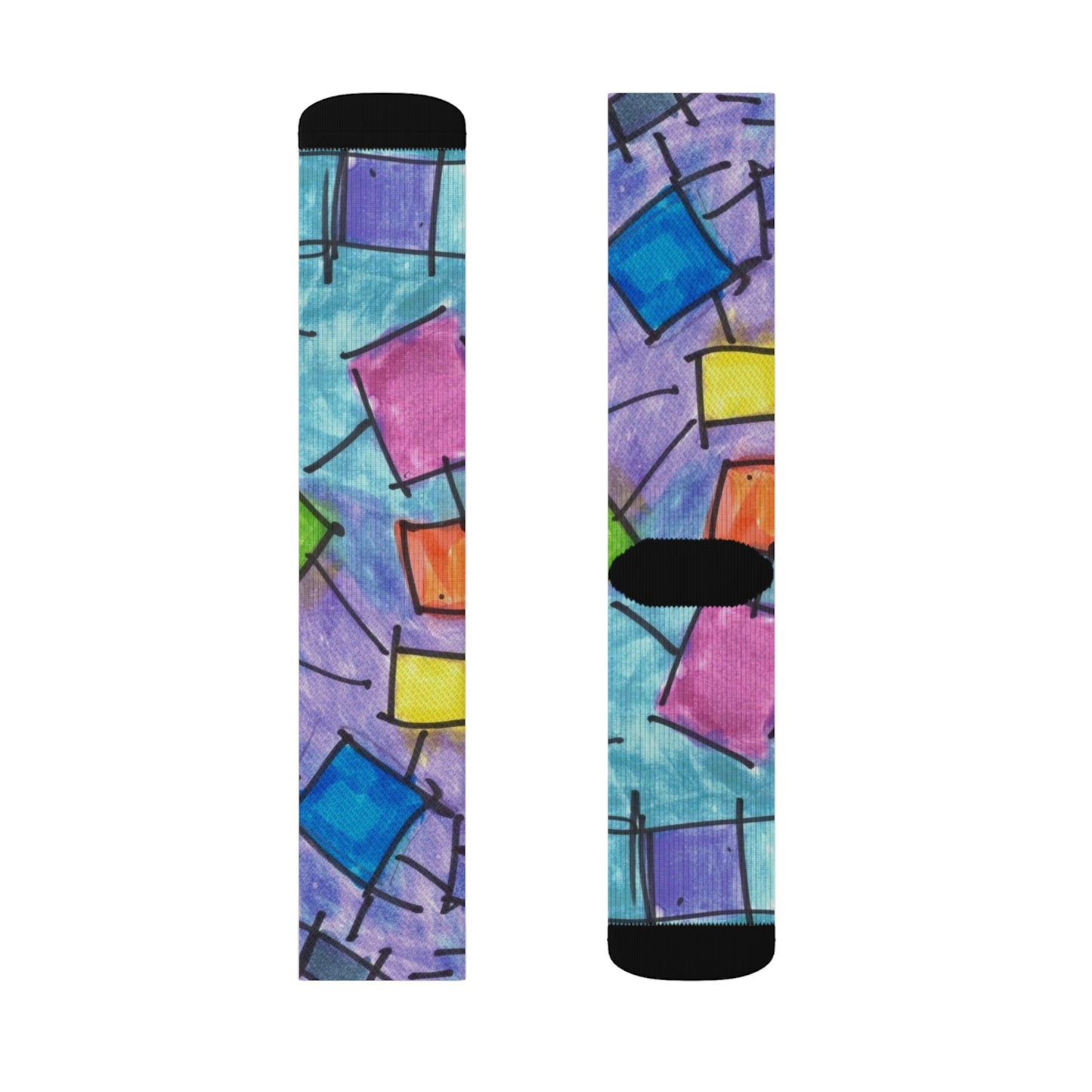 Art 3 Socks from Collection B by LuisFe