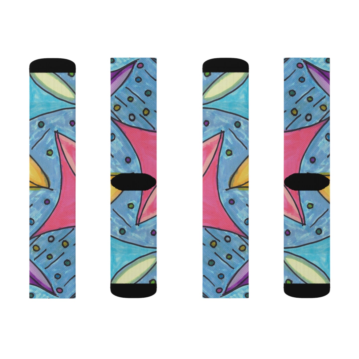 Art 8 Socks from Collection A by LuisFe