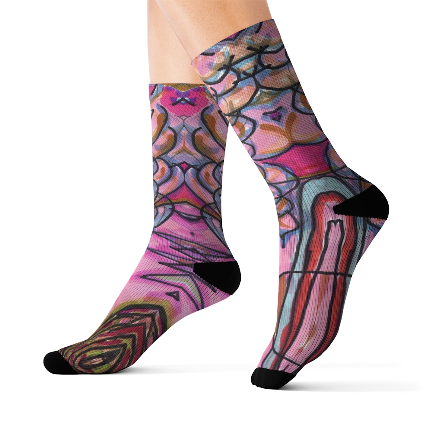 Art 7 Socks from Collection B by LuisFe