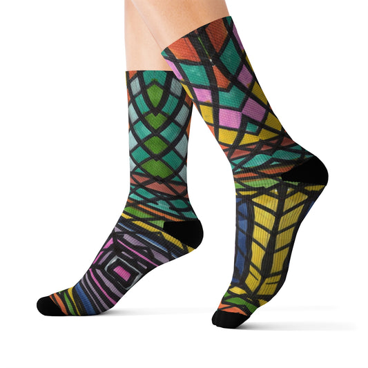 Art 3 Socks from Collection C by LuisFe