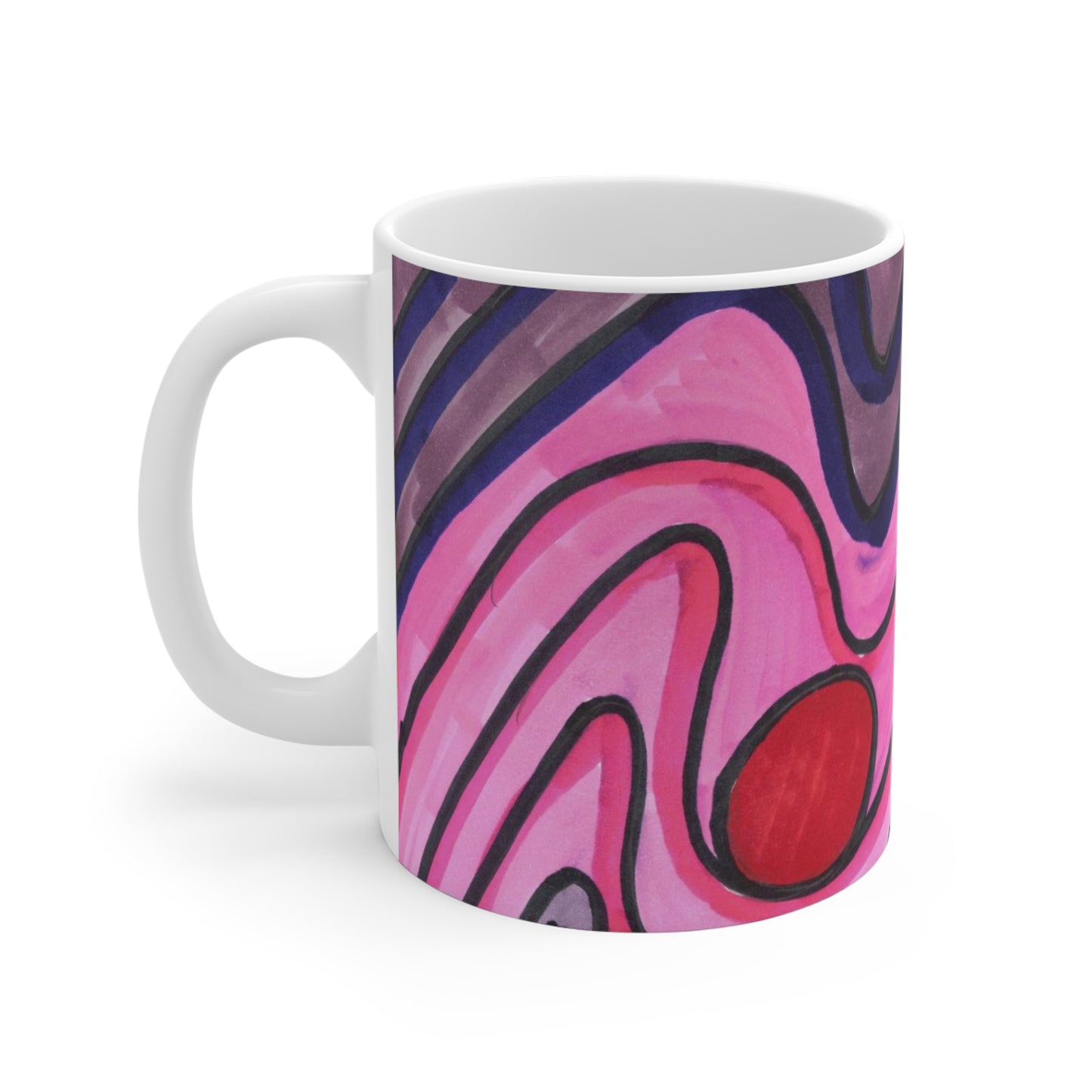 Art 2 Mug from Collection C by LuisFe