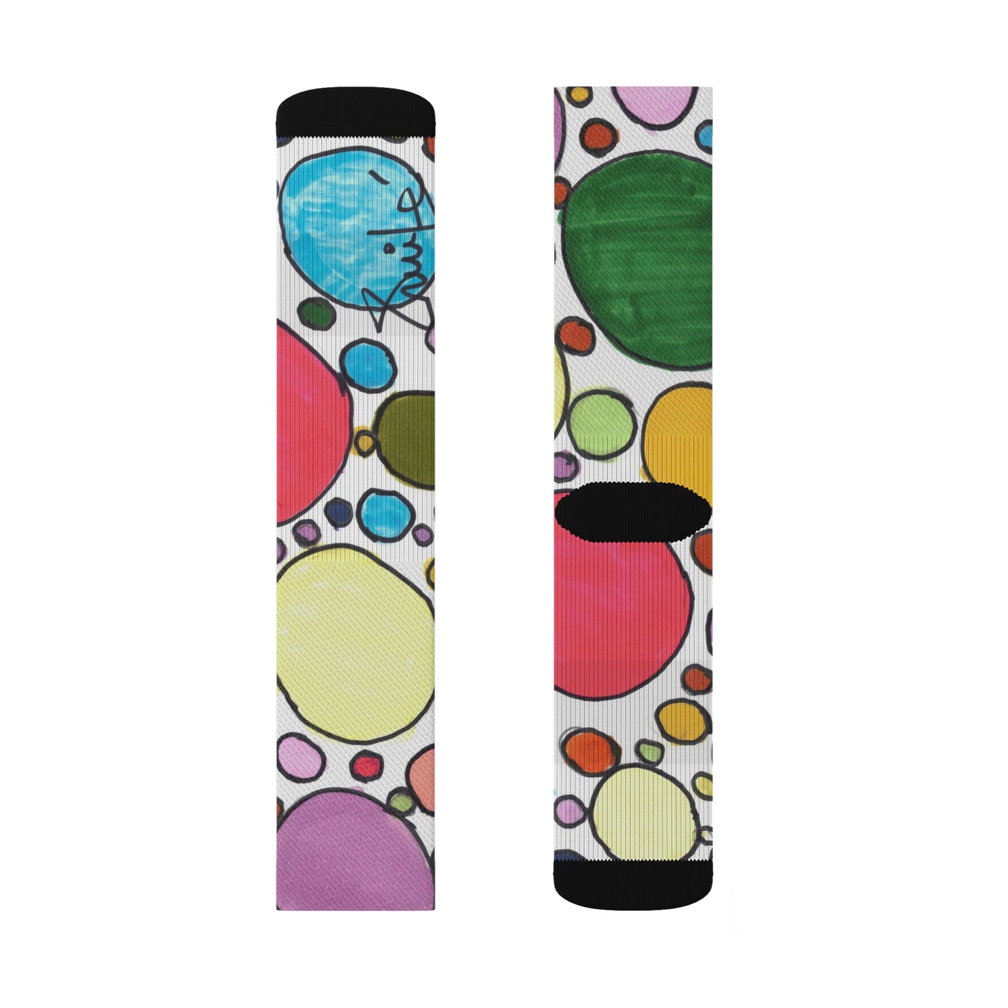 Art 7 Socks from Collection A by LuisFe