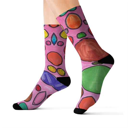 Art 8 Socks from Collection B by LuisFe