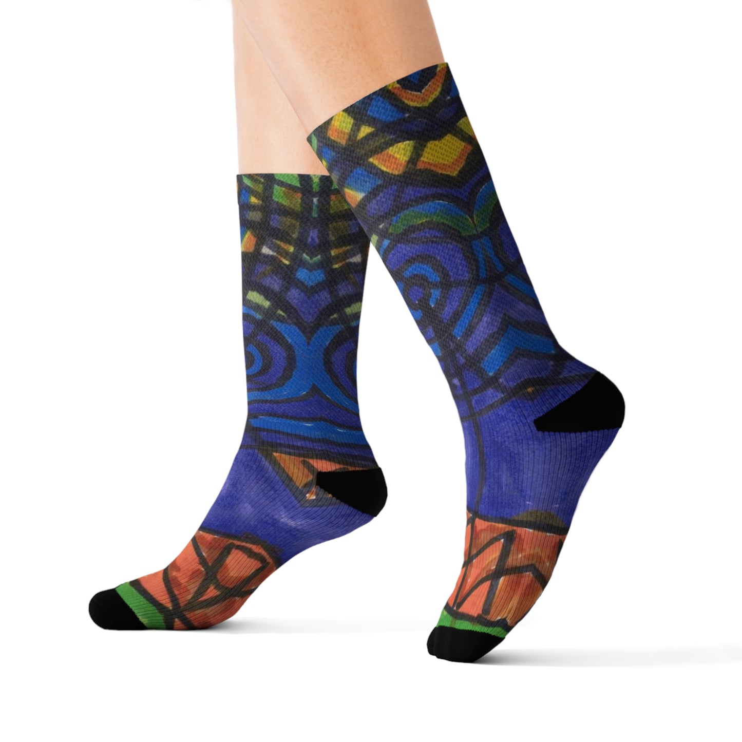 Art 9 Socks from Collection B by LuisFe