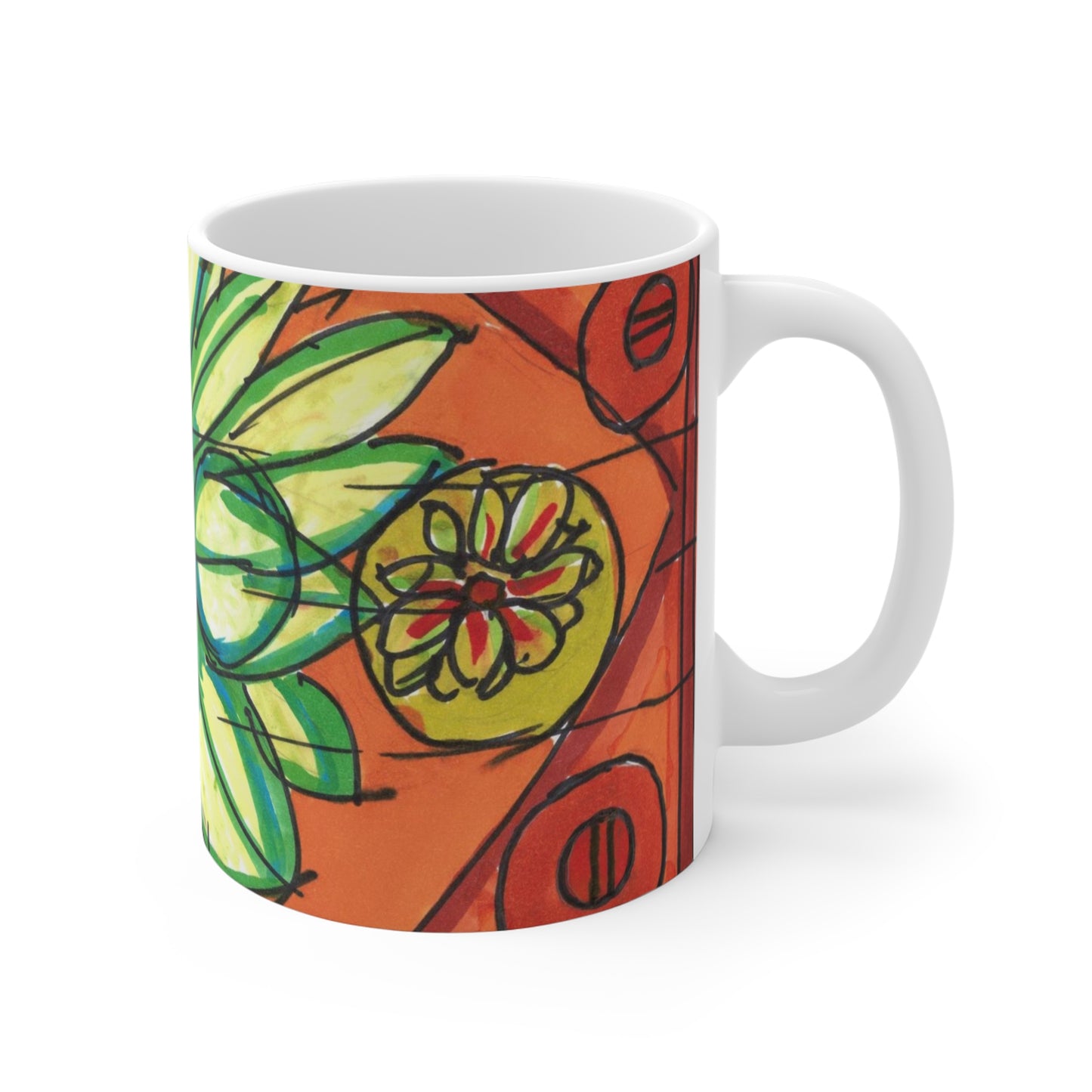 Art 5 Mug from Collection A by LuisFe