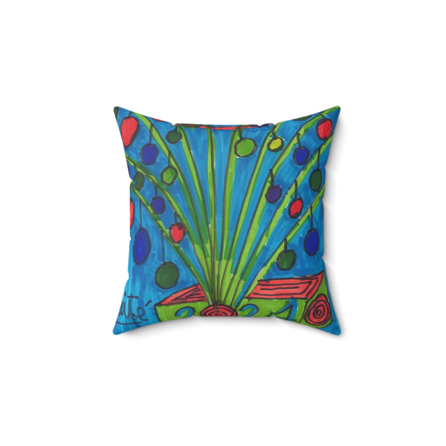 Art 10 Pillow from Collection C by LuisFe