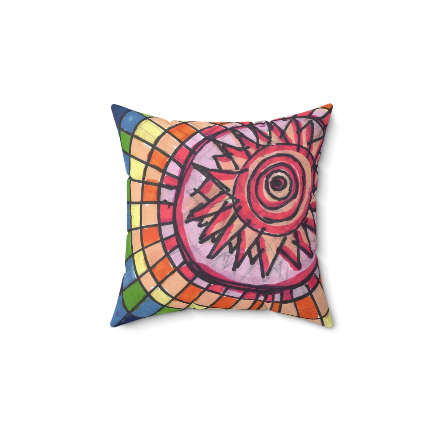 Art 5 Pillow from Collection C by LuisFe