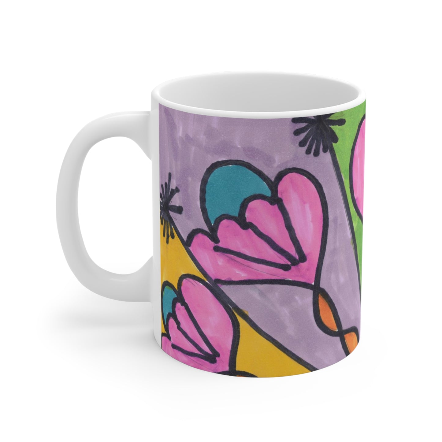 Art 7 Mug from Collection C by LuisFe