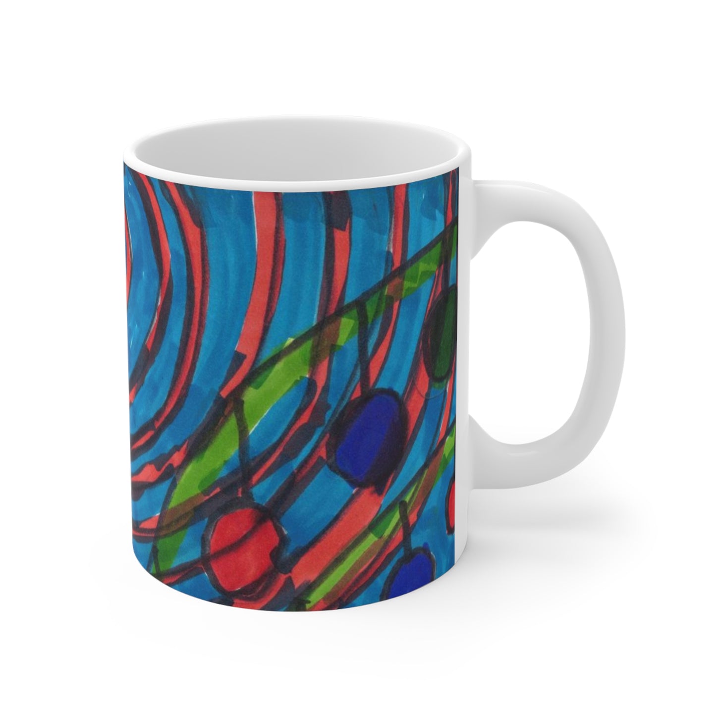 Art 10 Mug from Collection C by LuisFe