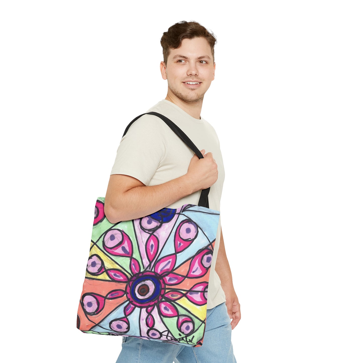 Art 6 Tote Bag from Collection A by LuisFe