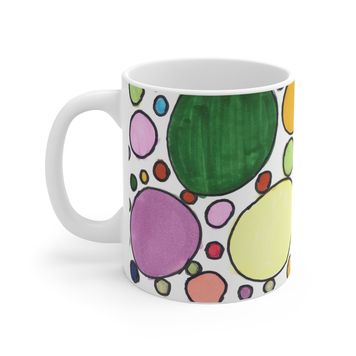 Art 7 Mug from Collection A by LuisFe