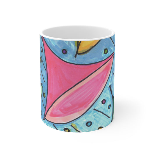 Art 8 Mug from Collection A by LuisFe