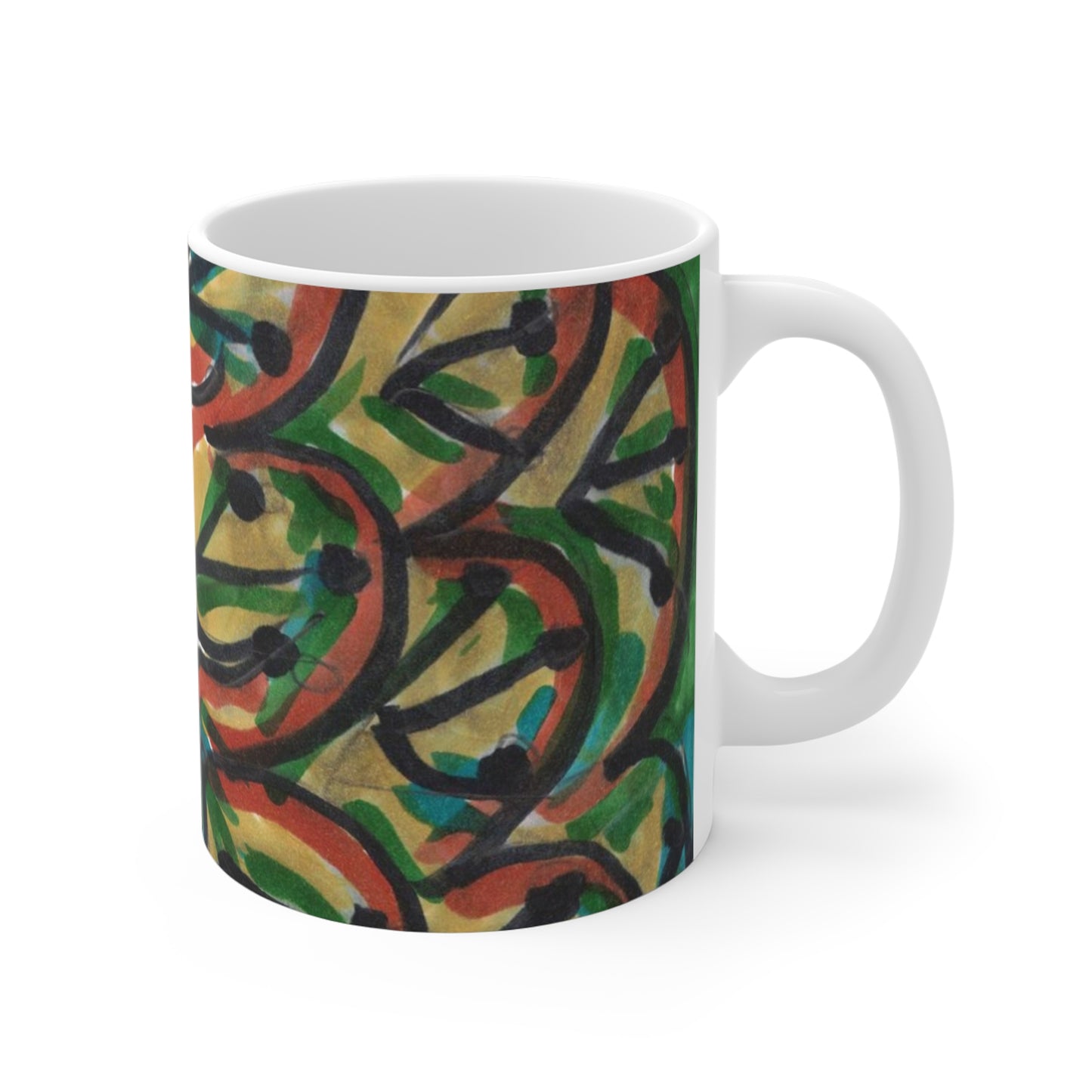 Art 1 Mug from Collection A by LuisFe