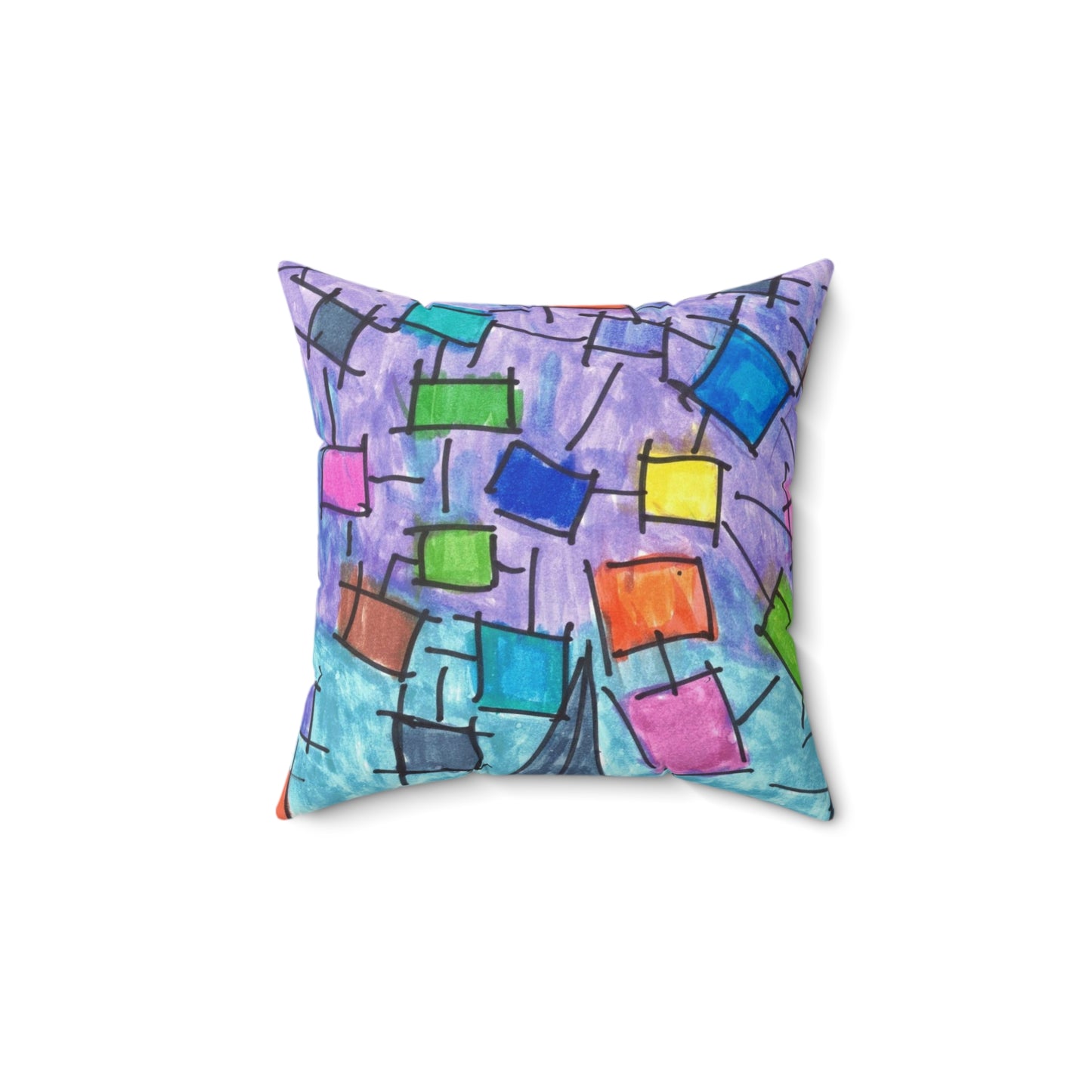 Art 3 Pillow from Collection B by LuisFe