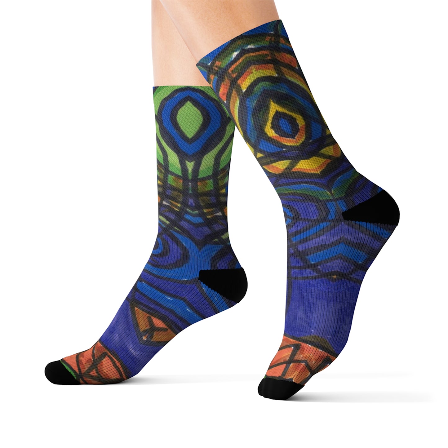 Art 9 Socks from Collection B by LuisFe