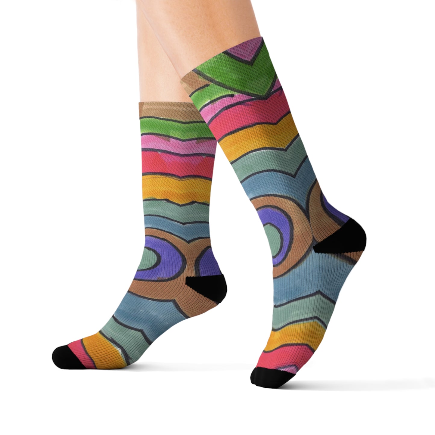 Art 11 Socks from Collection B by LuisFe