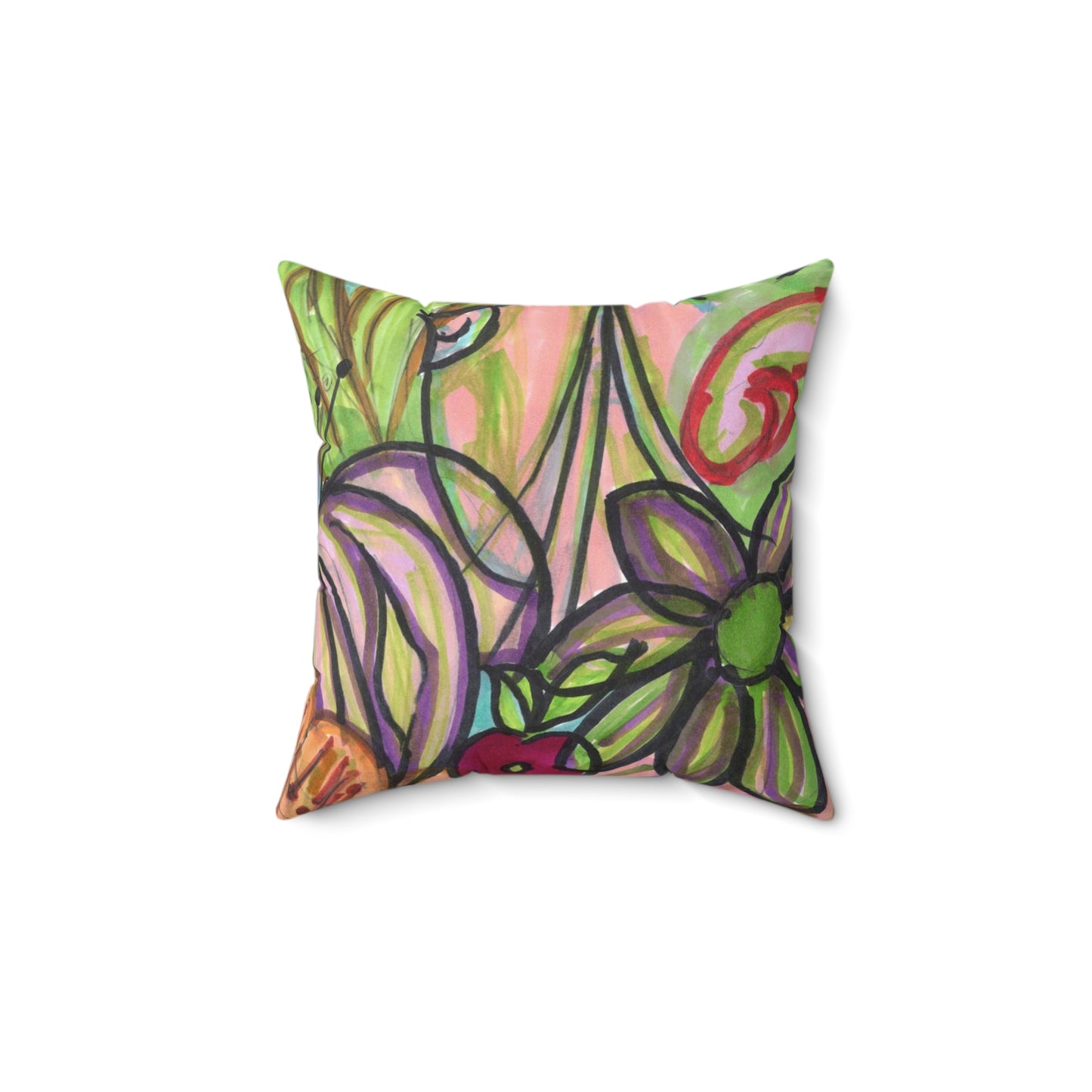 Art 3 Pillow from Collection A by LuisFe