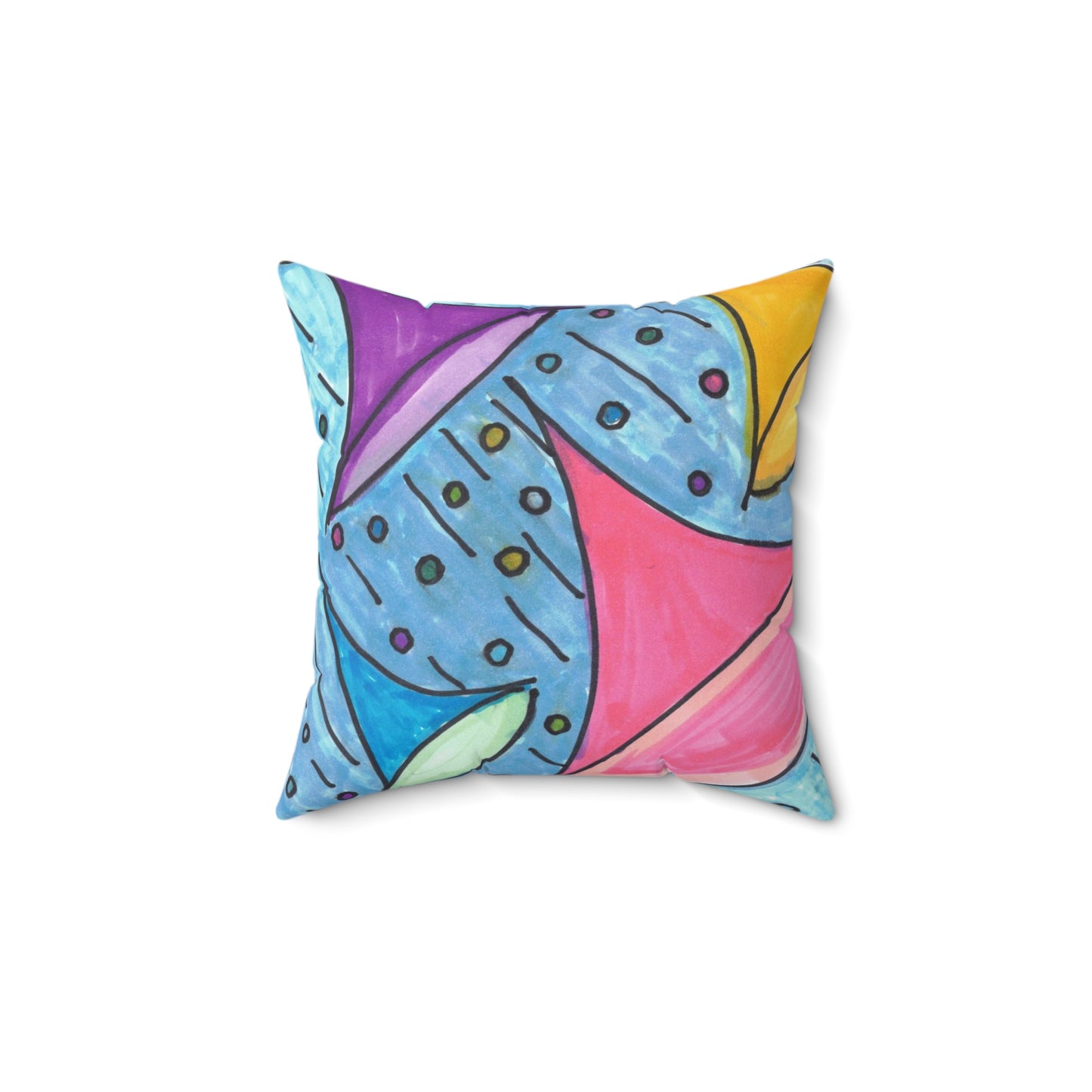 Art 8 Pillow from Collection A by LuisFe