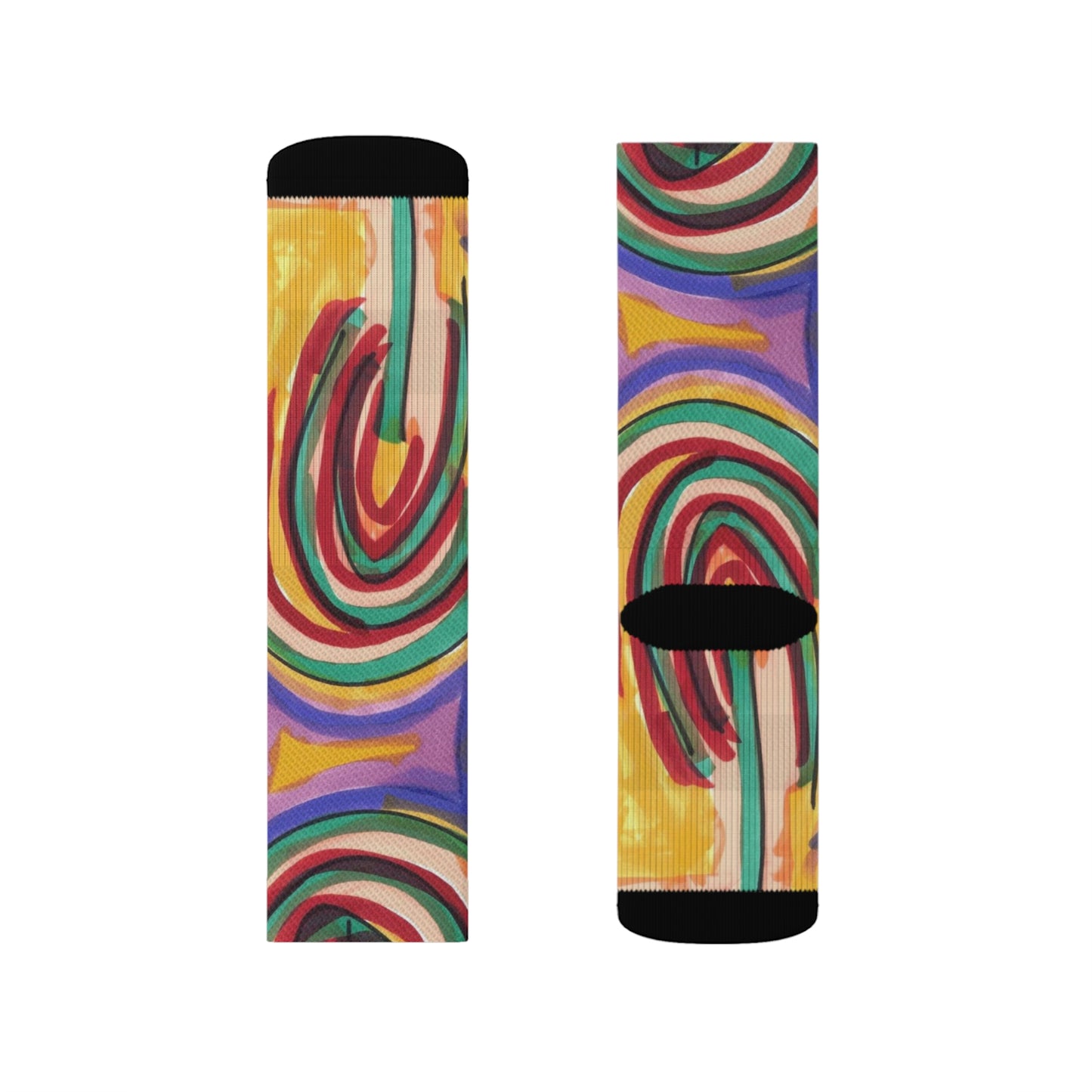 Art 5 Socks from Collection B by LuisFe