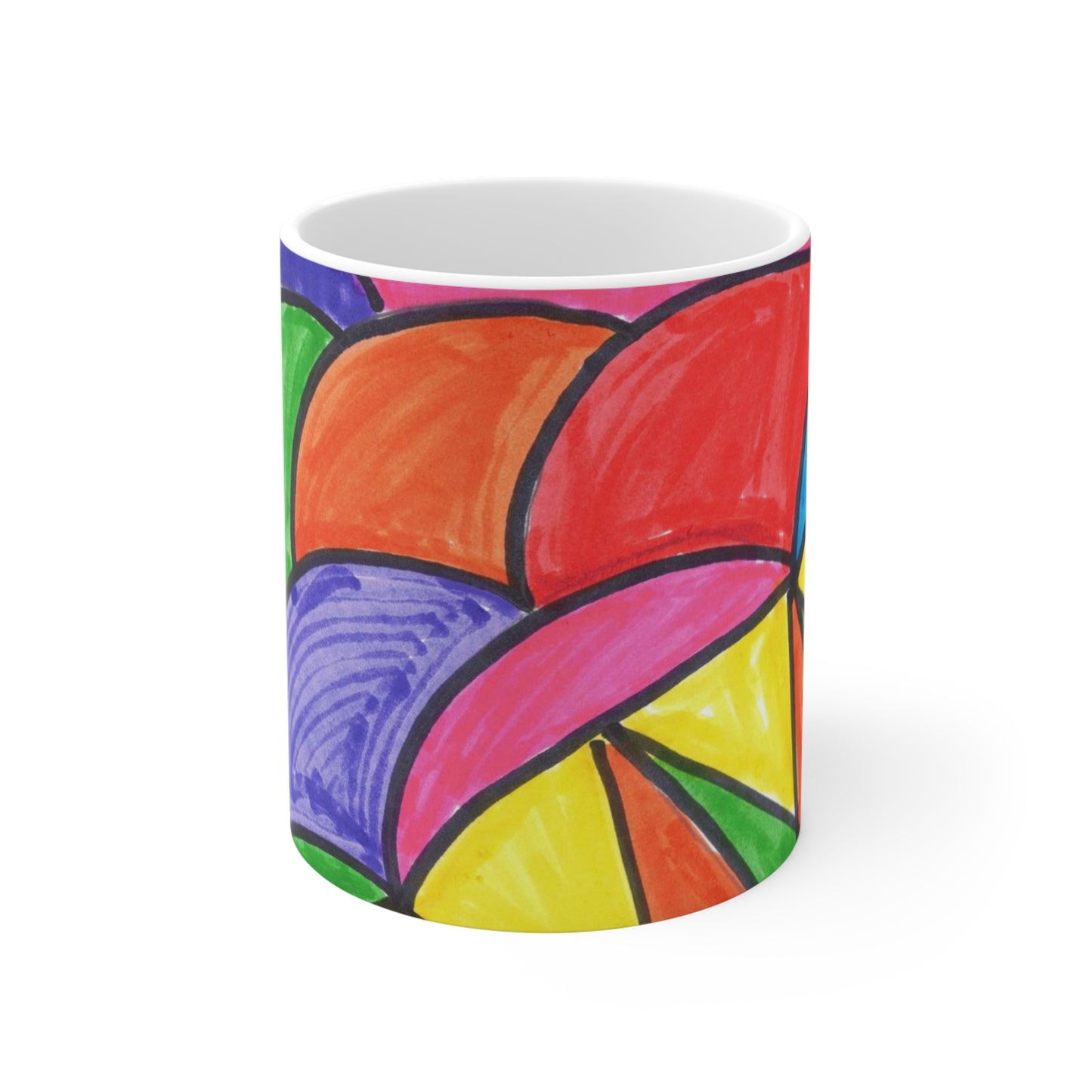 Art 6 Mug from Collection C by LuisFe