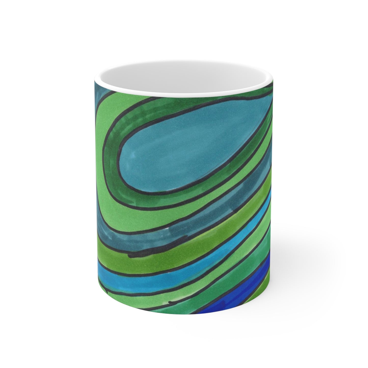 Art 11 Mug from Collection A by LuisFe