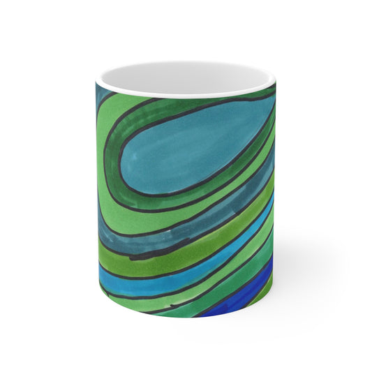 Art 11 Mug from Collection A by LuisFe