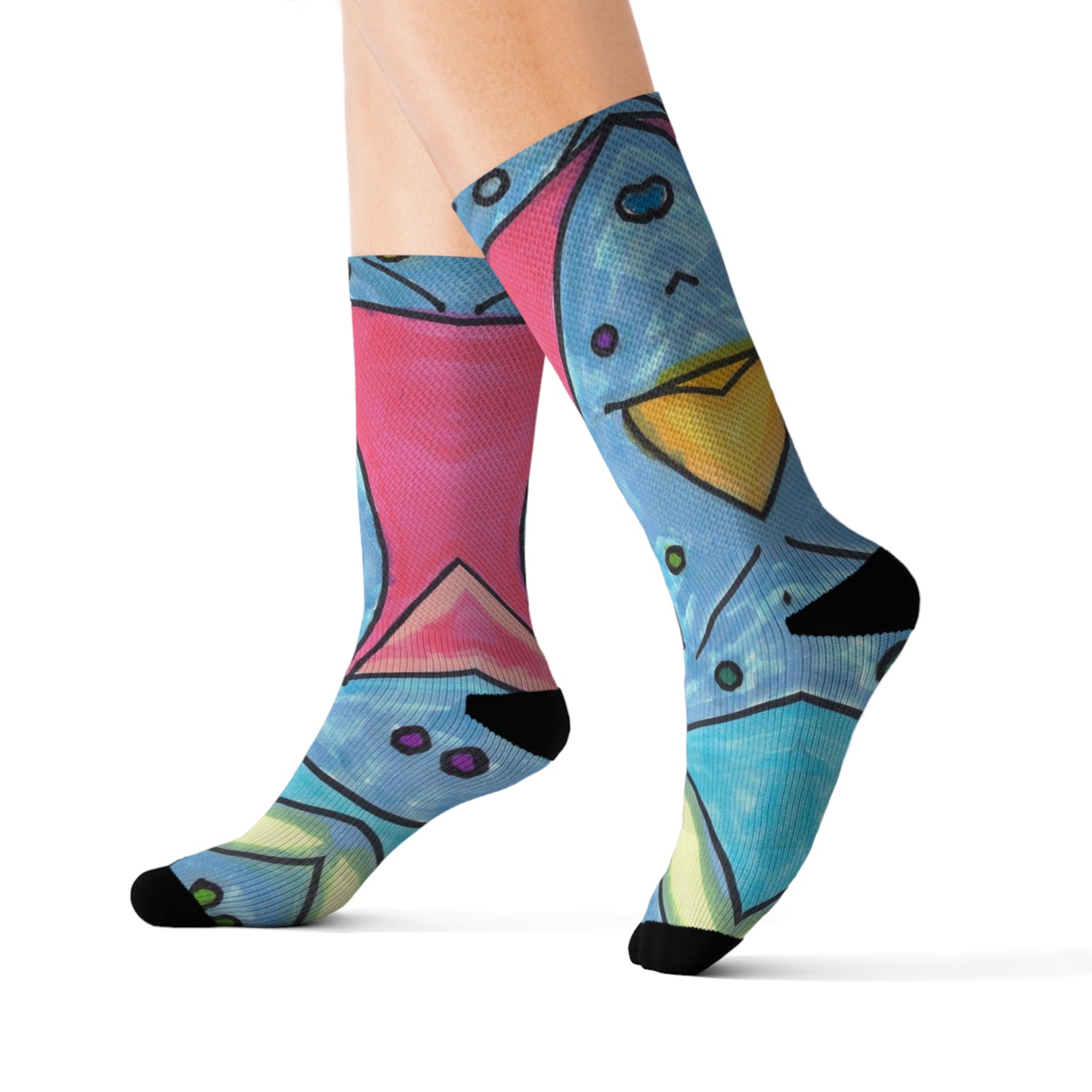 Art 8 Socks from Collection A by LuisFe