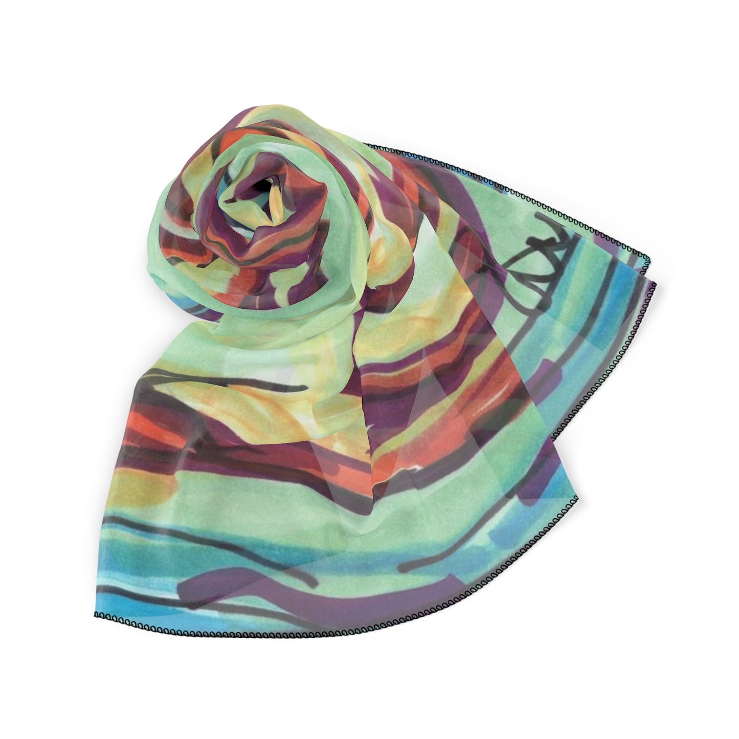 Art 6 Scarf from Collection B by LuisFe