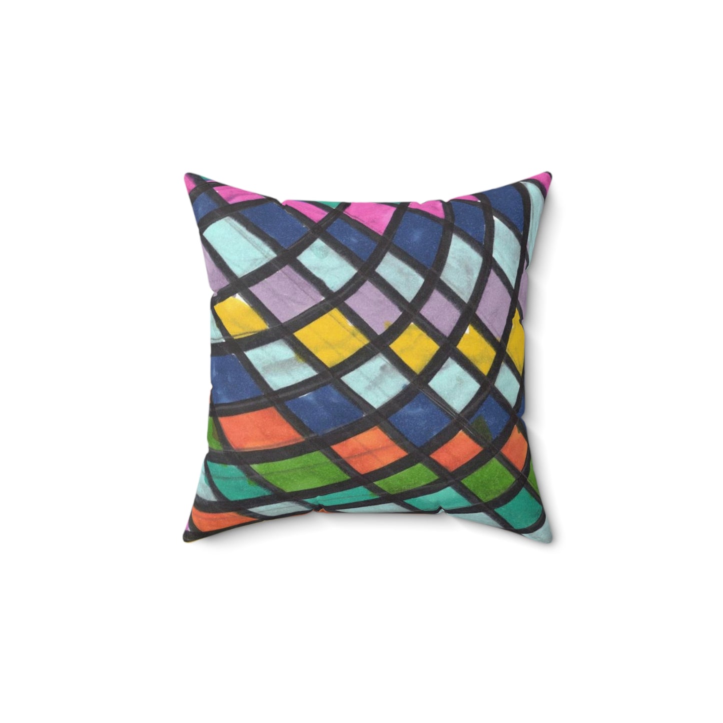 Art 3 Pillow from Collection C by LuisFe