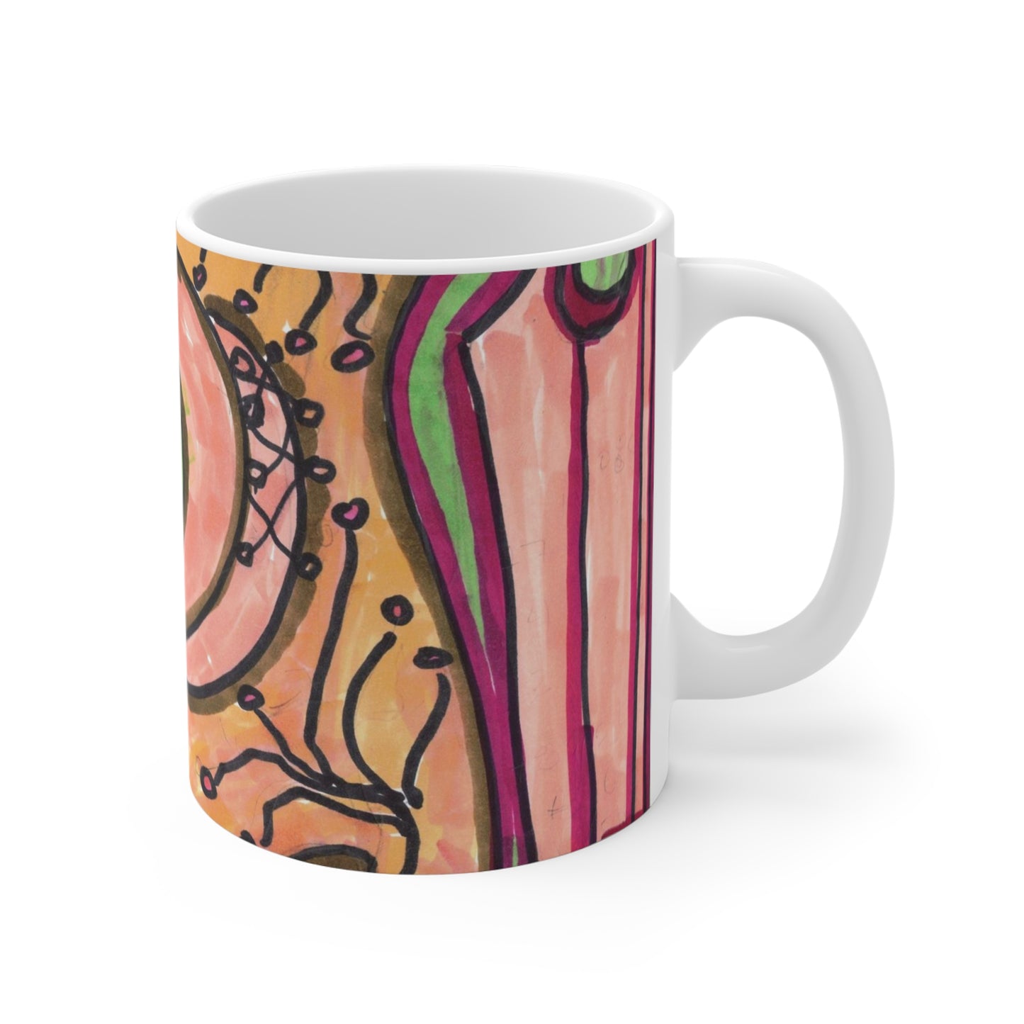 Art 4 Mug from Collection A by LuisFe