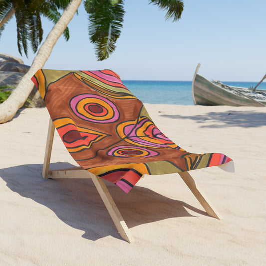 Art 15 Beach Towel from Collection A by LuisFe